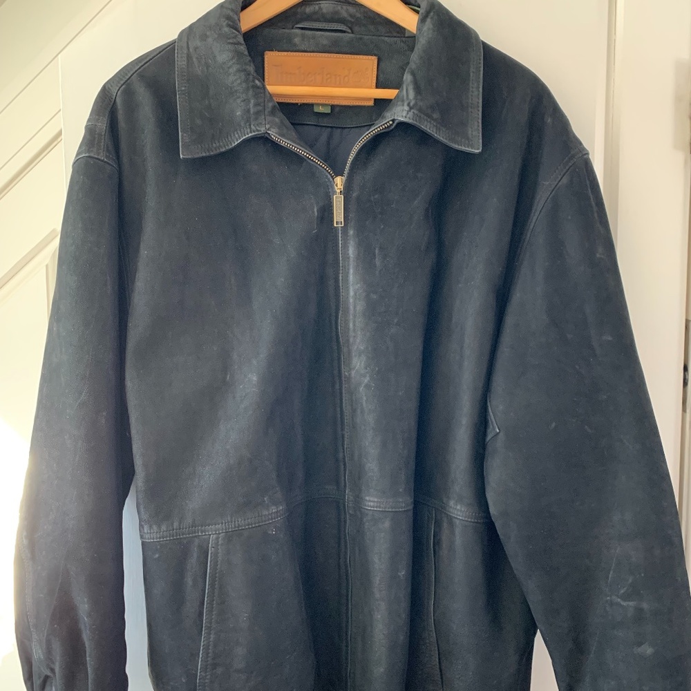 Men's Timberland Weathergear Leather Coat
